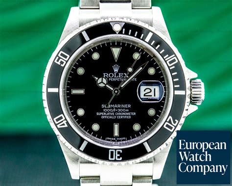 rolex 16610 rwg|rolex 16610 specs.